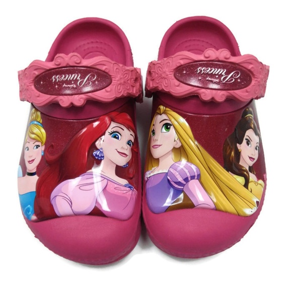 princess crocs size 10